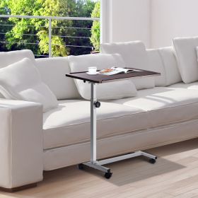 Mobile Adjustable Overbed Laptop Table
