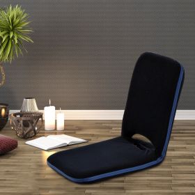 Adjustable Padded Floor Lounge Chair - Blue or Beige
