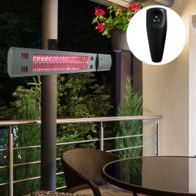 1500W Wall Mounted Infrared Halogen Patio Heater