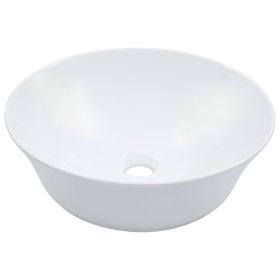 Wash Basin 41x12.5 cm Ceramic White