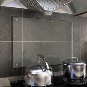 Kitchen Backsplash Transparent 70x50 cm Tempered Glass