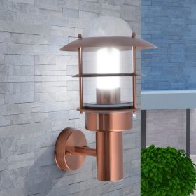 Outdoor Wall Light Stainless Steel Copper