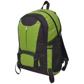 Hiking Backpack 40 L Black and Green