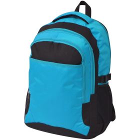 School Backpack 40 L Black and Blue