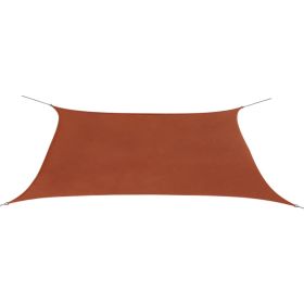 Sunshade Sail Oxford Fabric Rectangular 2x4 m Terracotta