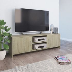 TV Cabinet Sonoma Oak 120x30x37.5 cm Chipboard
