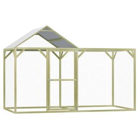 Chicken Cage 3x1.5x2 m Impregnated Pinewood