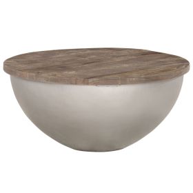 Bowl Shaped Coffee Table Ã˜60 cm Solid Mango Wood