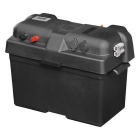 ProPlus Battery Box with USB and Voltmeter 35x18x23 cm