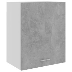 Hanging Cabinet Concrete Grey 50x31x60 cm Chipboard