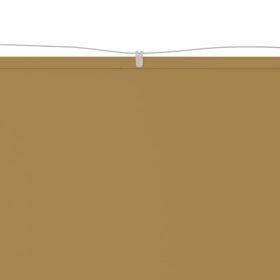 Vertical Awning Beige 180x600 cm Oxford Fabric