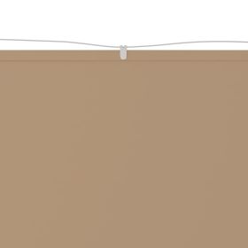 Vertical Awning Taupe 180x360 cm Oxford Fabric