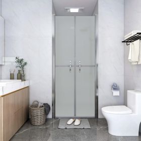 Shower Door Frosted ESG 86x190 cm