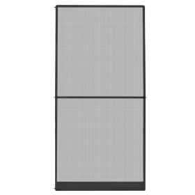 Hinged Insect Screen for Doors Anthracite 120x240 cm