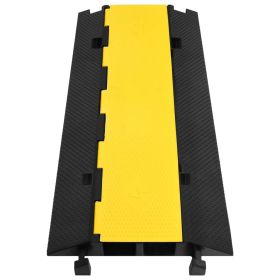 Cable Protector Ramp with 2 Channels 100 cm Rubber