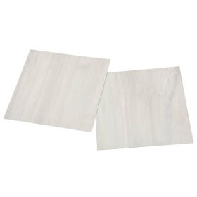 Self-adhesive Flooring Planks 20 pcs PVC 1.86 m2 Cream
