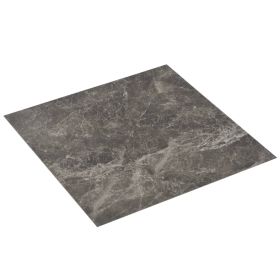 Self-adhesive Flooring Planks 20 pcs PVC 1.86 m² Black Marble