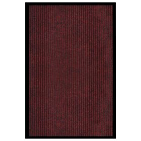 Doormat Striped Red 80x120 cm