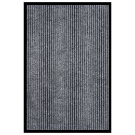 Doormat Striped Grey 80x120 cm