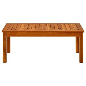 Garden Coffee Table 90x50x36 cm Solid Acacia Wood
