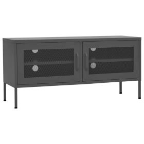 TV Cabinet Anthracite 105x35x50 cm Steel