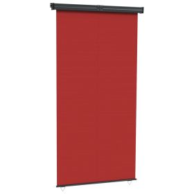 Balcony Side Awning 140x250 cm Red