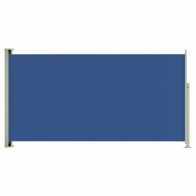 Patio Retractable Side Awning 160x300 cm Blue