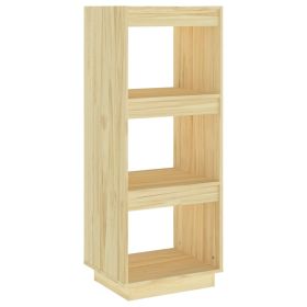 Book Cabinet/Room Divider 40x35x103 cm Solid Pinewood
