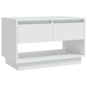 TV Cabinet White 70x41x44 cm Engineered Wood
