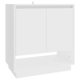 Sideboard White 70x41x75 cm Engineered Wood