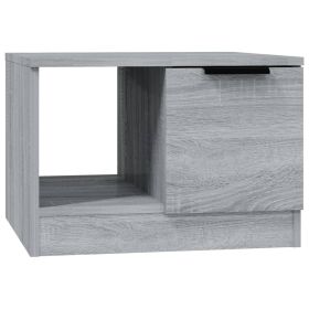 Coffee Table Grey Sonoma 50x50x36 cm Engineered Wood