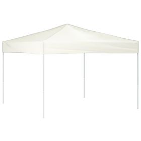 Folding Party Tent Cream 3x3 m