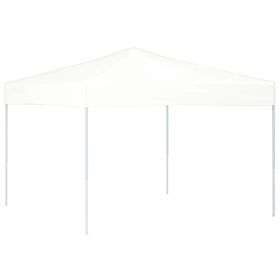 Folding Party Tent White 3x3 m