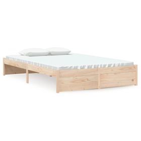 Bed Frame Solid Wood 120x200 cm