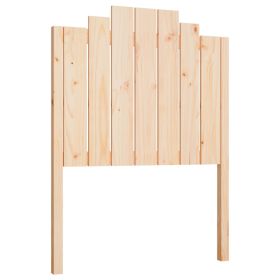 Bed Headboard 81x4x110 cm Solid Wood Pine
