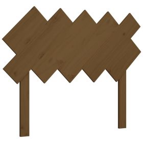 Bed Headboard Honey Brown 104x3x80.5 cm Solid Wood Pine