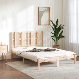 Bed Frame Solid Wood Pine 140x200 cm