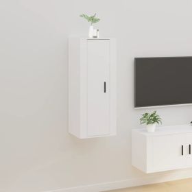 Wall Mounted TV Cabinet White 40x34,5x100 cm