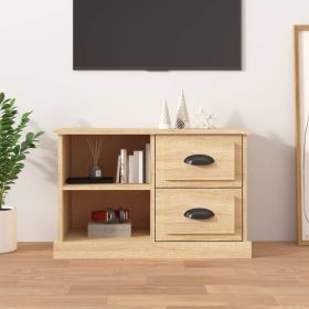TV Cabinet Sonoma Oak 73x35.5x47.5 cm Engineered Wood