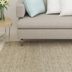 Sisal Rug for Scratching Post Taupe 66x350 cm