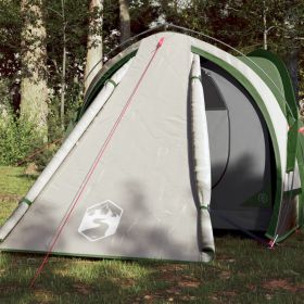 Camping Tent 2 Persons Green 320x140x120 cm 185T Taffeta