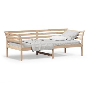 Day Bed 100x200 cm Solid Wood Pine