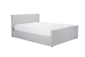 Birlea Stratus Grey Fabric Ottoman Bed - Small Double 4ft