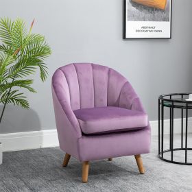 Decadent Velvet Single Lounge Chair - 3 Colours