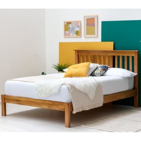 Alderley Solid Oak Farmhouse Wooden Bed Frame - 2 Sizes