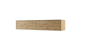 Over Bed Unit for ArtNest Horizontal Wall Bed Concept 160cm - Oak Artisan