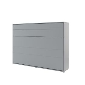 ArtNest Horizontal Wall Bed 140cm - Grey Matt