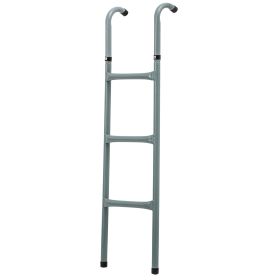 12/14ft Trampoline Ladder Galvanized w/ Non-slip Mat