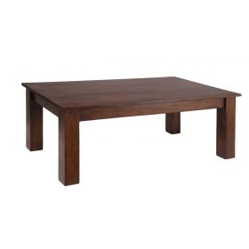 Kettering Solid Wood Dark Oak Coffee Table - Rectangular