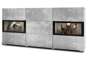 Maldives 26 - Sideboard Cabinet - Concrete Grey